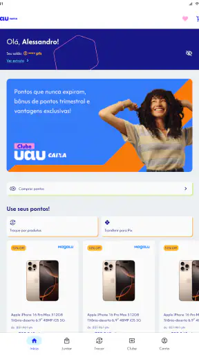 Uau CAIXA: Pontos e Vantagens screenshot