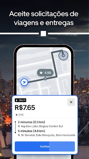 Uber Driver - para motorista screenshot
