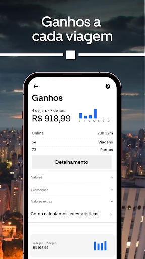 Uber Driver - para motorista screenshot