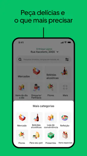 Uber Eats: Delivery de Comida screenshot