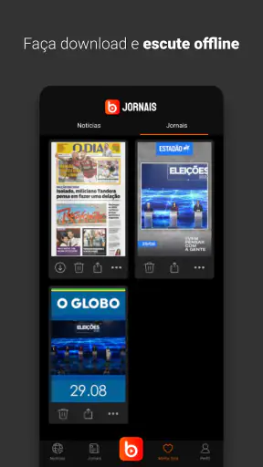 Ubook Jornais screenshot