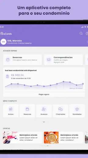 uCondo - App para Condomínio screenshot