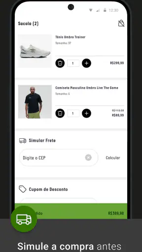 UMBRO screenshot