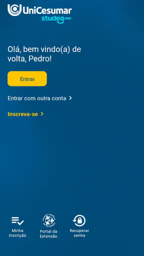 Unicesumar Studeo App screenshot