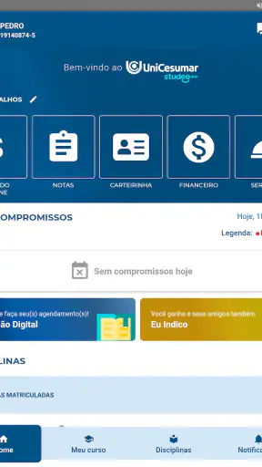 Unicesumar Studeo App screenshot
