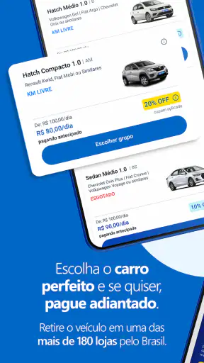 Unidas - Aluguel de Carros screenshot
