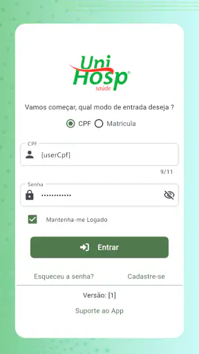 Unihosp Saúde screenshot