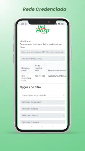Unihosp Saúde screenshot