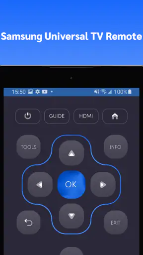 Universal Remote Samsung TV screenshot