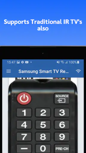 Universal Remote Samsung TV screenshot
