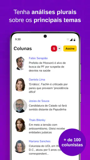 UOL: Notícias de política e + screenshot