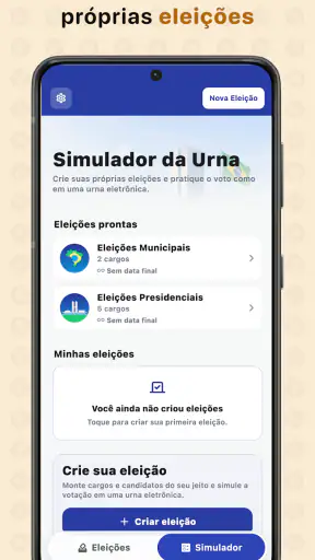 Urna - Simulador Eleições 2026 screenshot
