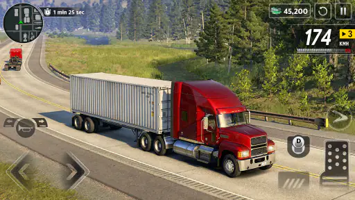US Cargo Truck Driving Games screenshot