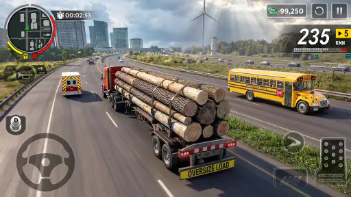 US Cargo Truck Driving Games screenshot