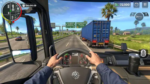 US Cargo Truck Driving Games screenshot