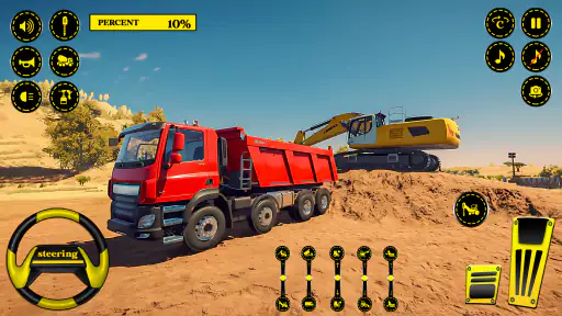 US Road Construction Game 3d screenshot