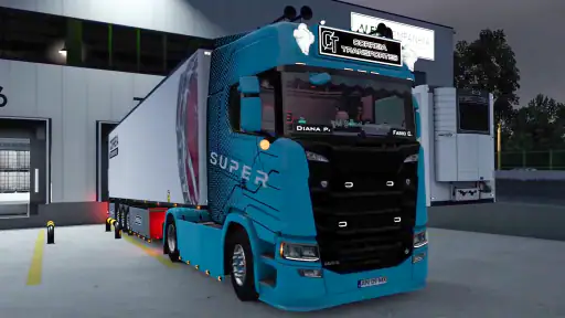 US Truck Driving Game 3D Truck screenshot