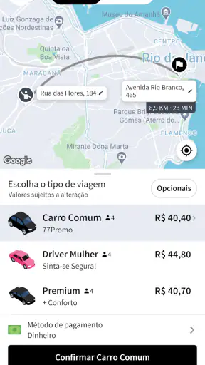 #VaideRota77 Passageiro screenshot