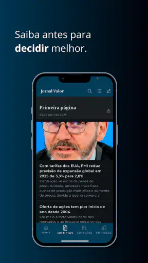 Valor PRO: Notícias & Ações screenshot
