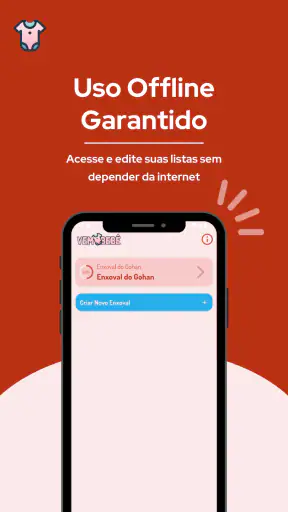 Vem Bebê: Lista de Enxoval screenshot