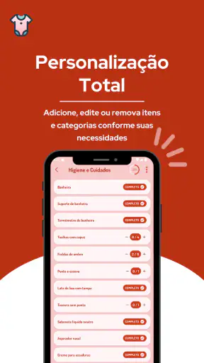 Vem Bebê: Lista de Enxoval screenshot