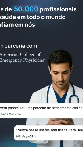 Vera Health: IA para Médicos screenshot