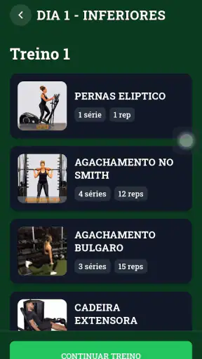 Verão Shape Fitness screenshot
