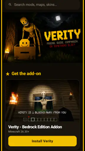 Verity Mod for Minecraft PE screenshot