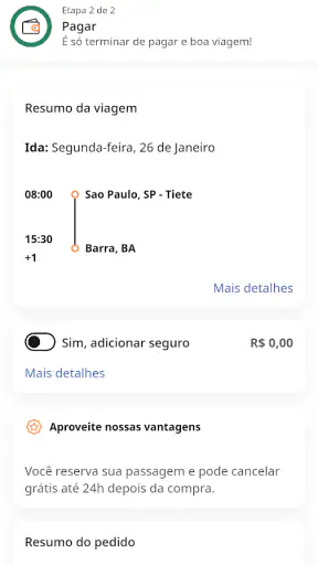 Viação Emtram screenshot