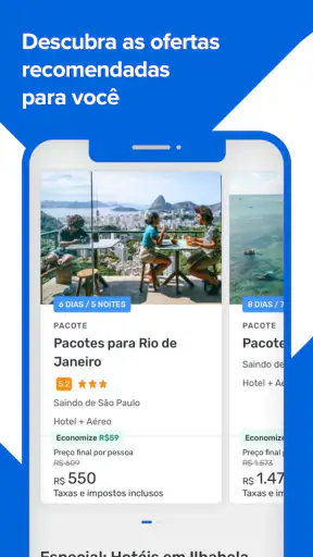 ViajaNet: voos e hotéis screenshot