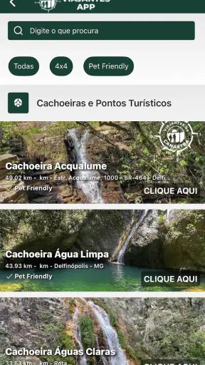 Viajantes APP screenshot