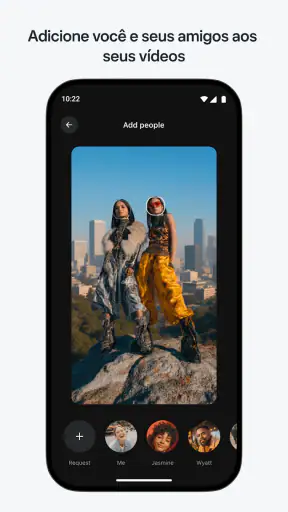 Vibes: criação de vídeos de IA screenshot