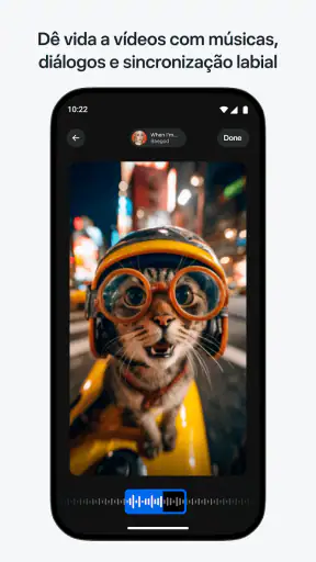 Vibes: criação de vídeos de IA screenshot