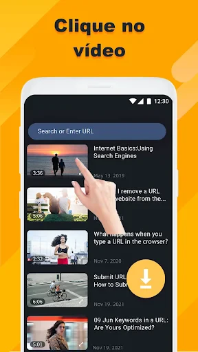 Video downloader screenshot