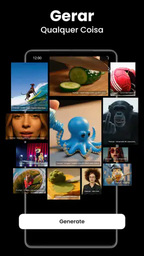 Vídeo IA - Abraços e Beijos screenshot