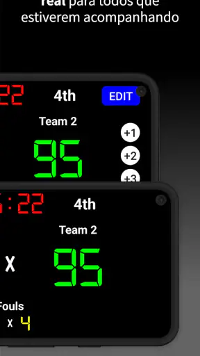 Virtual Scoreboard: Placar screenshot