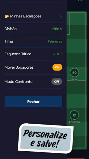 Você Escala! - Monte seu Time screenshot