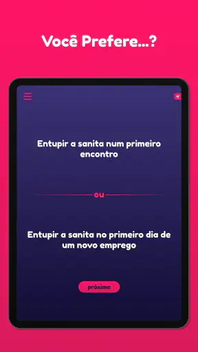 Você Preferiria screenshot