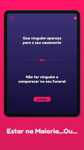 Você Preferiria screenshot