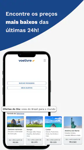 Voelivre Buscador de Passagens screenshot