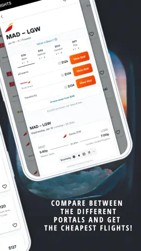Voos baratos: google flights screenshot
