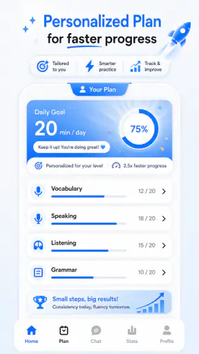VoxTutor: AI English Speaking screenshot