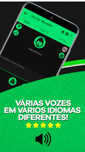Voz do Narrador - TTS screenshot