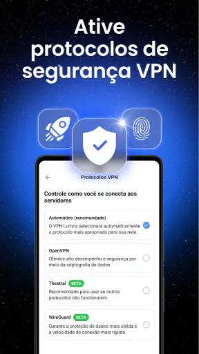 VPN Lumos: A VPN mais segura screenshot