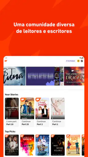 Wattpad - Onde Histórias Vivem screenshot