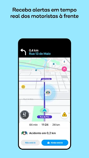 Waze – GPS e Trânsito ao vivo screenshot