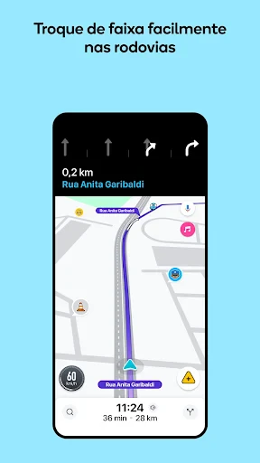 Waze – GPS e Trânsito ao vivo screenshot