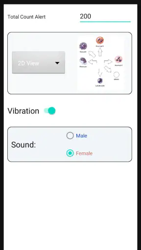 WBC Counter screenshot