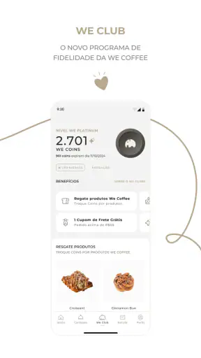 We Coffee screenshot