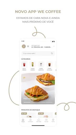 We Coffee screenshot
